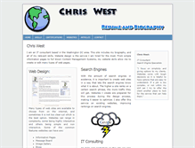 Tablet Screenshot of chriswest.us